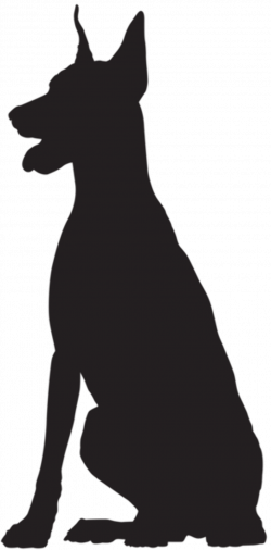 Pin by Marielle on Cameo | Pinterest | Dog clip art, Dog silhouette ...