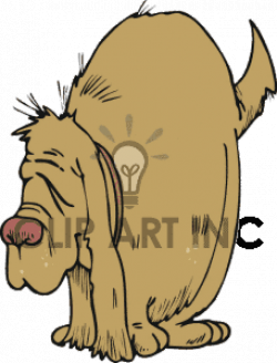 Old Dog Clipart