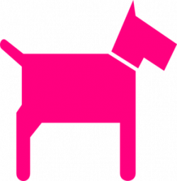 Pink Dog Clip Art at Clker.com - vector clip art online, royalty ...