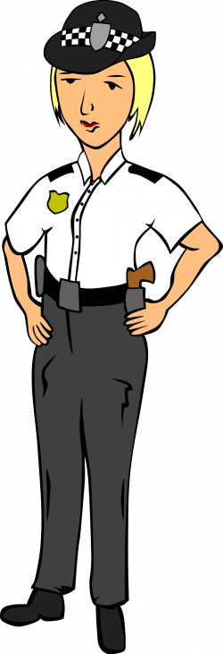 police officer and dog clipart - image #18