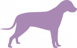 Purple Dog Clip Art at Clker.com - vector clip art online, royalty ...