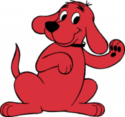 Clifford the Big Red Dog Clip Art Image - Clip Art Library