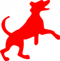 Red Dog Clipart