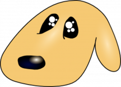 Ericlemerdy Cute Sad Dog Clip Art at Clker.com - vector clip art ...