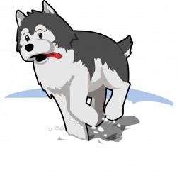 Siberian Husky Computer Icons Sled dog free commercial clipart ...