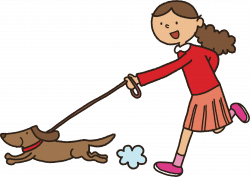 Walking a dog vector royalty free stock - RR collections