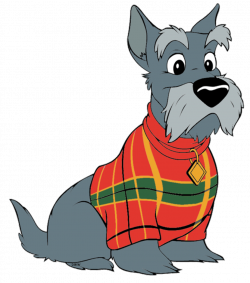 Dog wearing clothes clip art transparent stock - RR collections