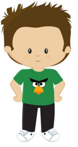 ✿**✿*BOY*✿**✿* | Clip art, Cute cartoon, Kids vector