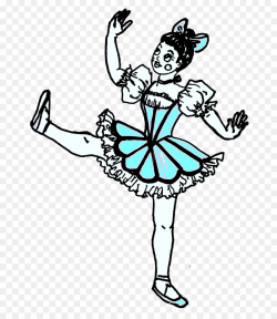 Black And White Flower clipart - Dance, Doll, Barbie ...