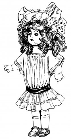 Vintage Dolls ~ Free Clip Art - Old Design Shop Blog