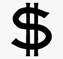 Money 5 Clip Black And White Download - Black Dollar Signs ...