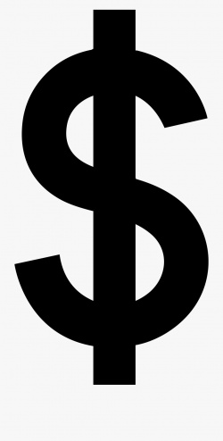 Download - Dollar Sign Clipart Black And White #168209 ...