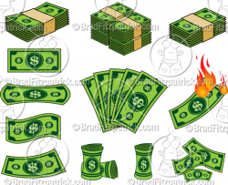 Cartoon dollar bill clipart 2 » Clipart Station