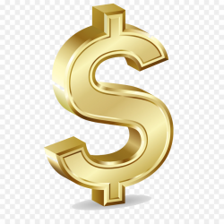 Gold Dollar Sign clipart - Gold, Money, Font, transparent ...