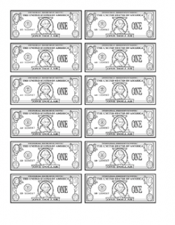 Dollar clipart printable reward, Dollar printable reward ...