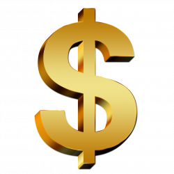 Dollar sign United States Dollar Symbol - Gold Dollar PNG ...