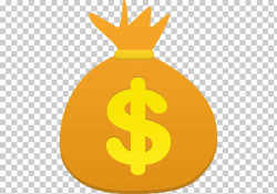 Symbol yellow font, Budget, dollar pouch illustration PNG ...