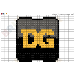 Pixel Dollar General Corp Logo – BRIK