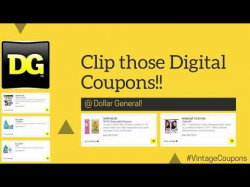 Clip your Dollar General Digitals! 3/24/19 Freebie or ...