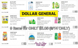 Dollar General ALL Digital Scenario for 9/14 ~ 9 Items for ...