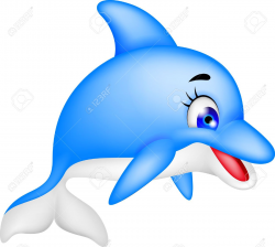 75+ Cute Dolphin Clipart | ClipartLook