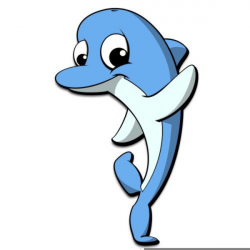 Cartoon Dolphin Clipart | Free Images at Clker.com - vector clip art ...