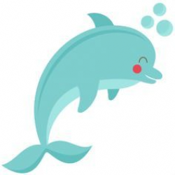 Clipart cute dolphin 1 » Clipart Portal