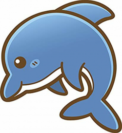 Cute Happy Kawaii Sea Creature Life Animal Cartoon Emoji Vinyl Decal  Sticker (4\