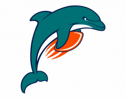 Dolphin Clipart Sad - Mean Miami Dolphins Logo, Transparent Png ...