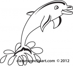 Dolphin Clip Art Black And White | Clipart Panda - Free Clipart Images