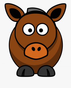 Cartoon Donkey Hi Clipart , Transparent Cartoon, Free ...