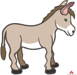 Cute baby donkey clipart free clipart design download image ...