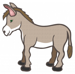 Donkey Clipart | Animals, Line art vector, Donkey