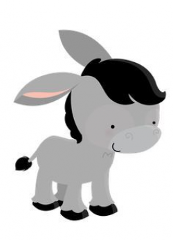 cute mini donkey clipart - Buscar con Google | Characters ...