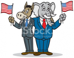 Donkey and Elephant Cartoon premium clipart - ClipartLogo.com