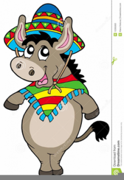 Clipart Mexican Donkey | Free Images at Clker.com - vector ...