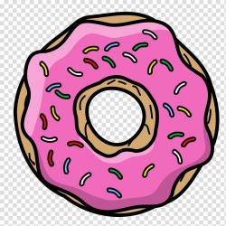 Doughnut , Doughnut Cartoon Icing Sprinkles, Donut ...