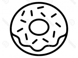 Doughnut clipart drawn, Doughnut drawn Transparent FREE for ...