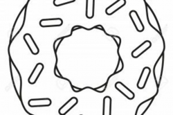 Donut Line Drawing | Free download best Donut Line Drawing ...