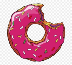 Donut Sticker - Doughnut Clipart (#3578472) - PinClipart