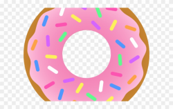 Doughnut Clipart Vector - Donut Clipart Transparent Background - Png ...