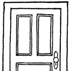 Free Black Door Cliparts, Download Free Clip Art, Free Clip ...