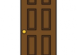 67 Cartoon House Brown Door, Cartoon Doors Clipart Clipart ...
