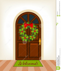 Christmas clip art door - 15 clip arts for free download on ...