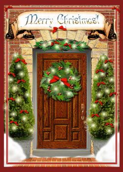 Free Christmas Door Cliparts, Download Free Clip Art, Free ...