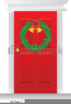 Christmas Door Clipart | Free Images at Clker.com - vector ...