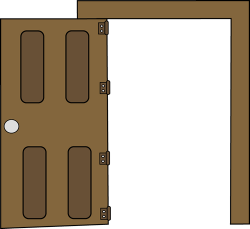 House with open door clipart 2 - Cliparting.com