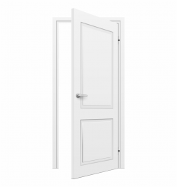 Open Door White Png Clip Art Best Web Clipart - Open Door ...