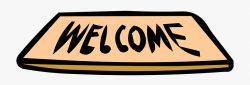 Clip Art Library Library Clipart Door Mat - Welcome Mat ...