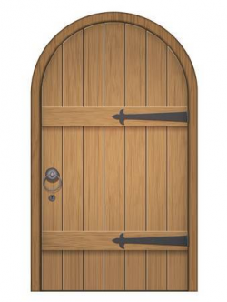 Door clipart wood door, Door wood door Transparent FREE for ...